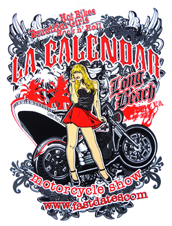 Calendar Bike Show Shirt Number 6