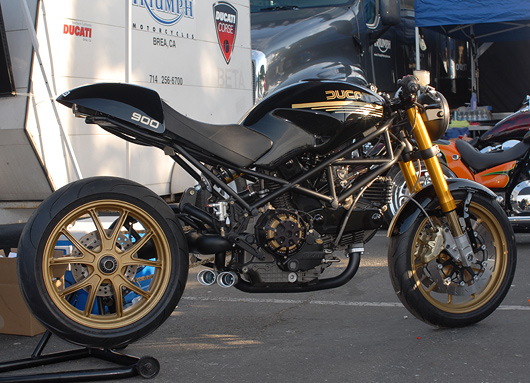 Flight Motorcycles had some really awesome Ducati based customs at the Show