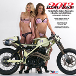 Iron & Lace custom motorcycle 2012 Calendar