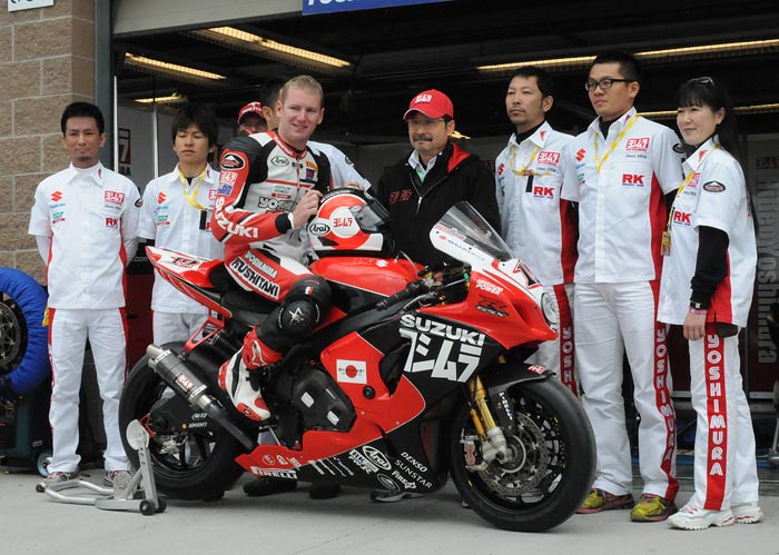 Fuji Yoshimura World Superbike team Joshua Waters