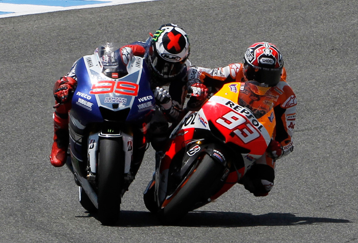 Lorenzo and Marquez