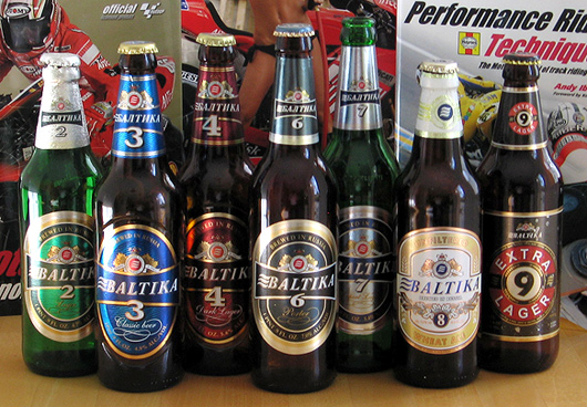 Baltika Beer