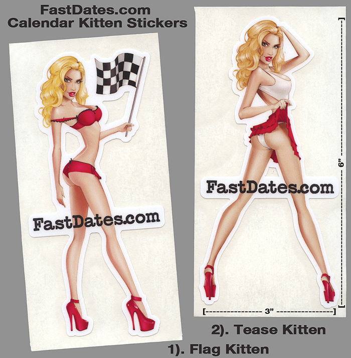 Fastdates.com Calendar Kitten Stickers
