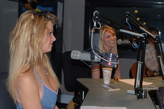 Tamara Witmer, Kari Kimmel, pop singer songwriter, LA Calendar Motorcycle Show radio interview