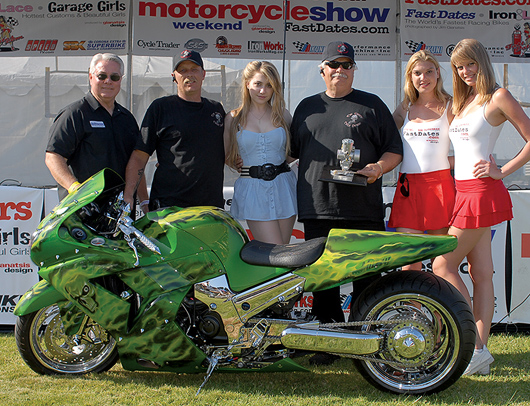 LA Calendar Motorcycle Show 2009 Best of Show Ken's Factory Japan