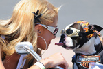 Kristen Renton and Chopper