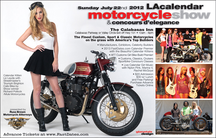 2012 LA Calendar Motorccyle Show PR Image
