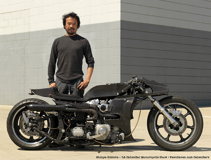Shinya Kimura Harley Cafe racer picture photo