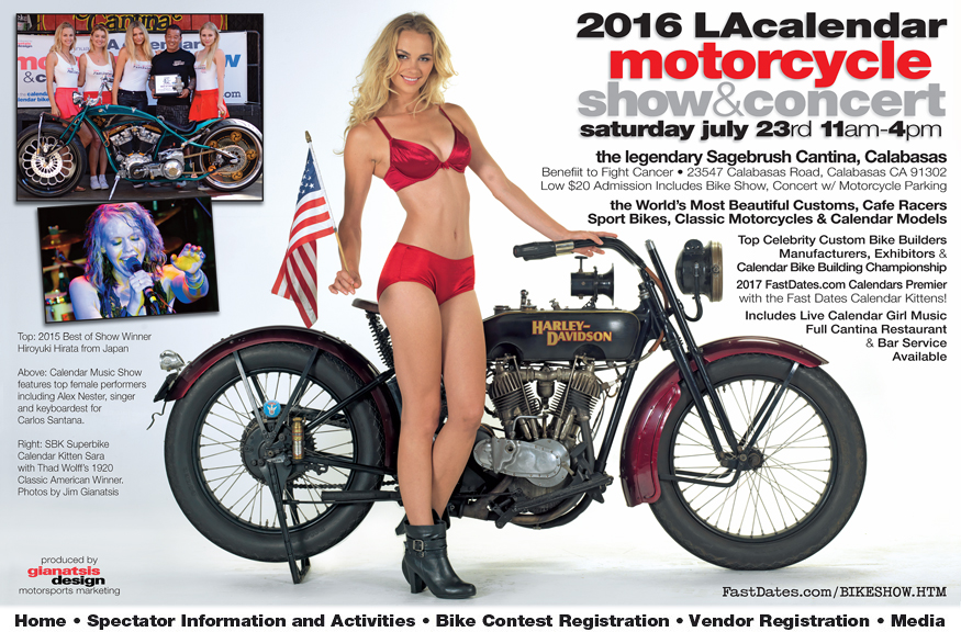 2014 LA Calendar Motorcycle Show