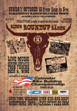 Exile Cycles Rider RoundUp at the ranch