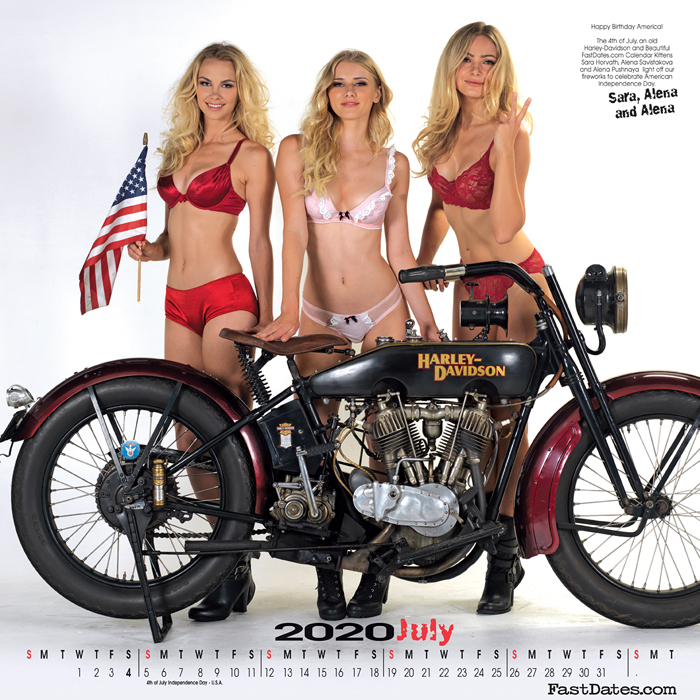 Garage Girls pinup calendar,Playboy Playmate calendar, girls, glamour, tool calendar