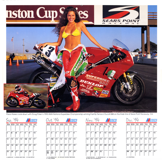 Doug Plen Fast by Ferracci Ducati 888 Superbike