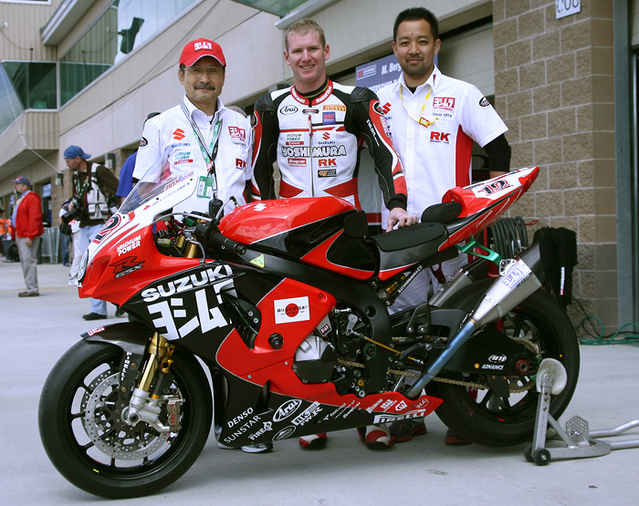 Fuji Yoshimura World Superbike team Joshua Waters