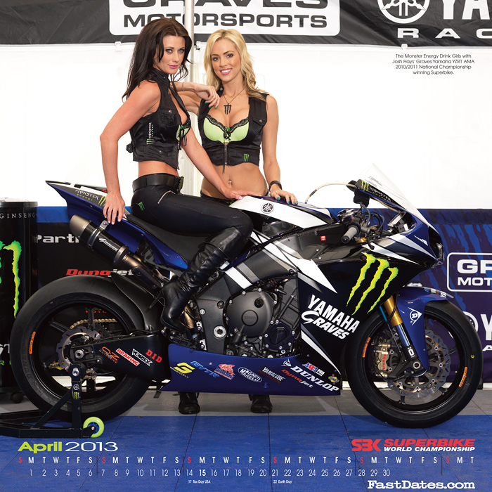 Fast Dates calendar 2012