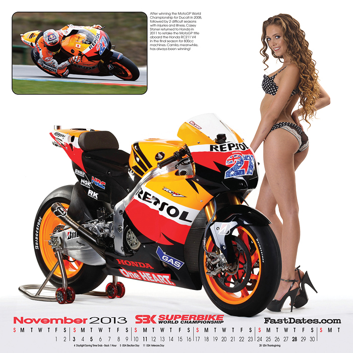 World Premier 2013 Fast dates World Superbike and MotoGP Calendar