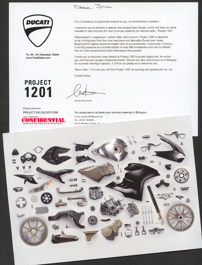 Ducati Superleggera 1199 Superbike