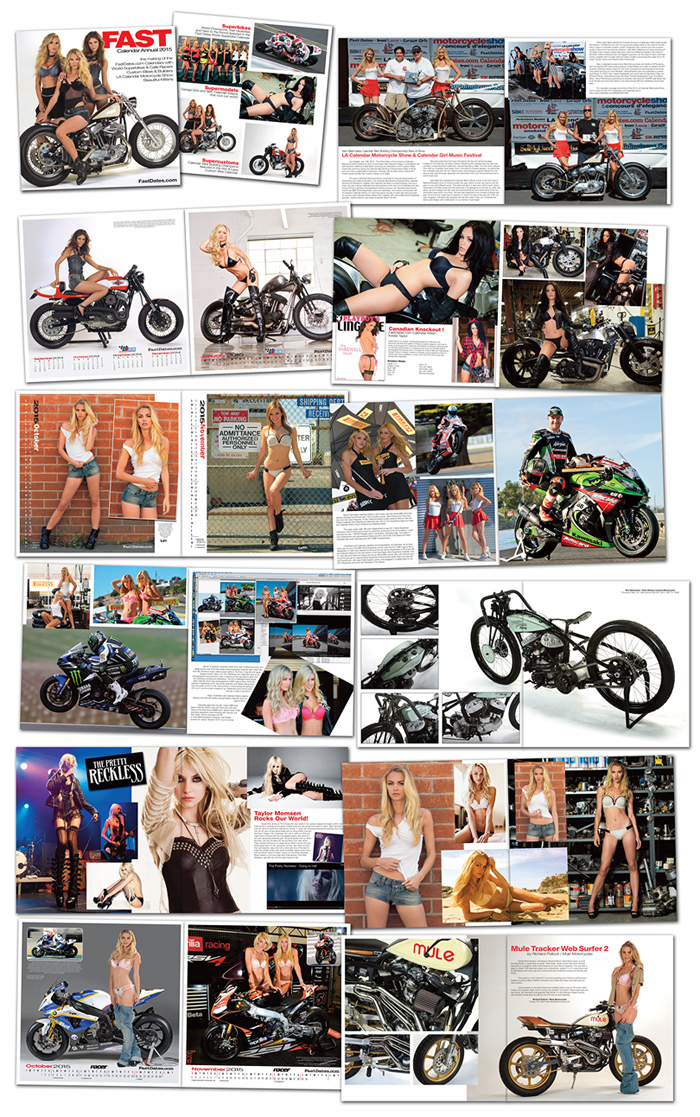 Calendar digital magazine