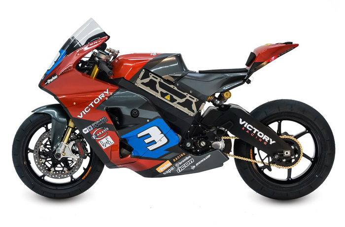 Victory Brammo Superbike Isle of Mann TT