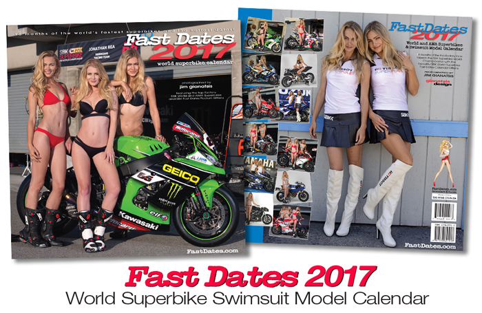 2017 Fast dates World Siperbike Calendar
