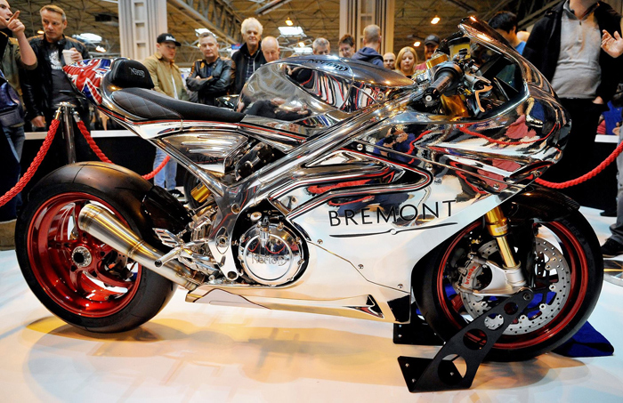 Norton V4 RR chrome carbon superbike photo photo details