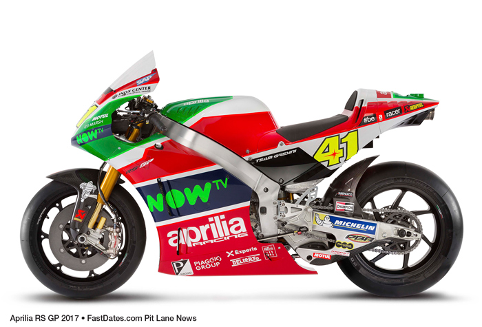 Aprilia RS-GP 2017 MotoGP motorcycle