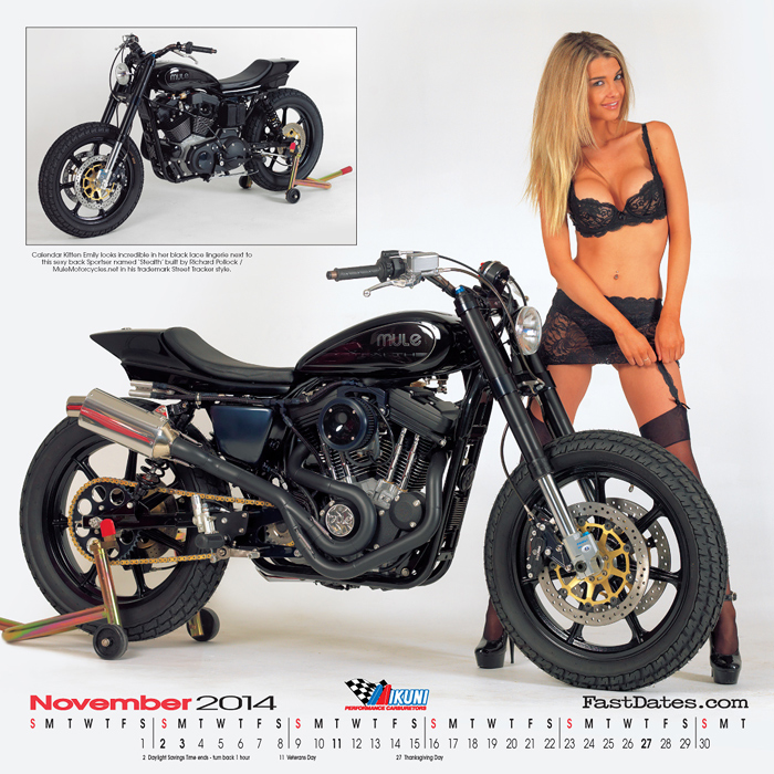 Emily Sears and Mule Motorccyles
