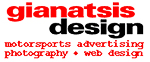 Gianatsis Design Associates motorsports and fashion advertsing design service