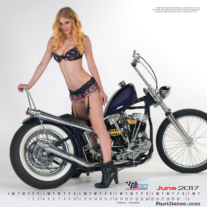 Alena Savostikova Calendar Iron & Lace photo