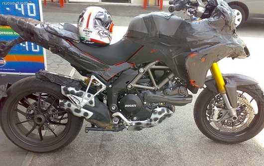 Ducati 2010 Multistrada spy photo