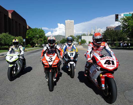 World Superbike salt Lake City Opening Ceremonies