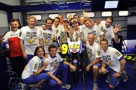 Valentino Rossi yamaha Team