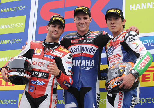 Ben Spies podium Monza