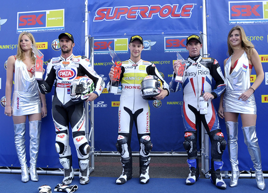 Assen Superbike Superpole Podium