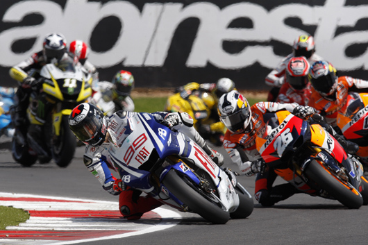 Lorenzo Action Silverstone MotoGP