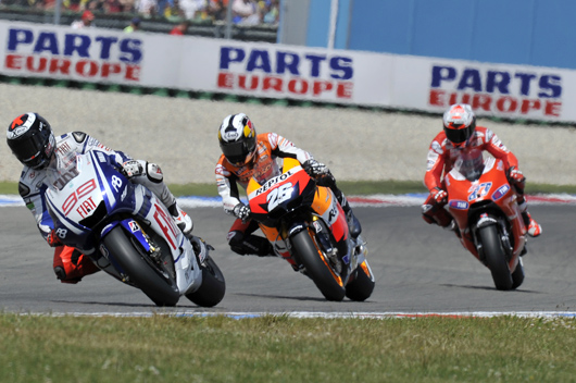 Lorenzo Pedrosa Stoner Action Assen