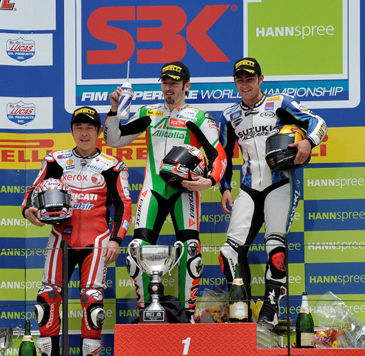 Miller World Superbike Podium
