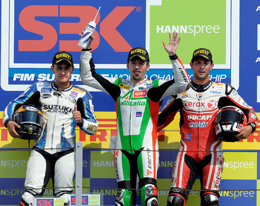 Misano WSB Podium