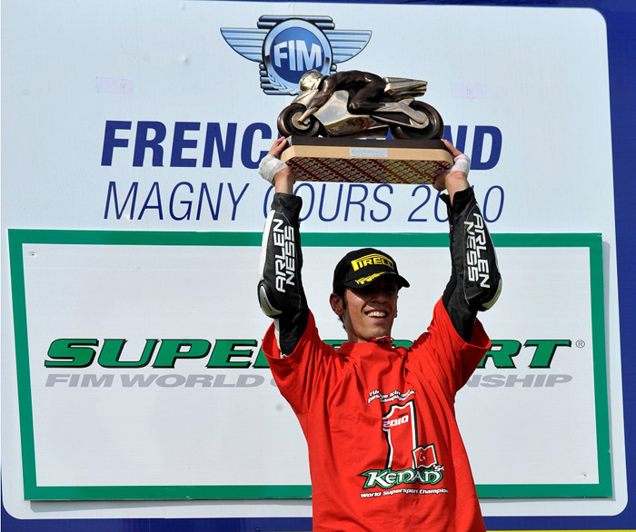 Kenan Sofuoglu 2010 Supersport World Champion