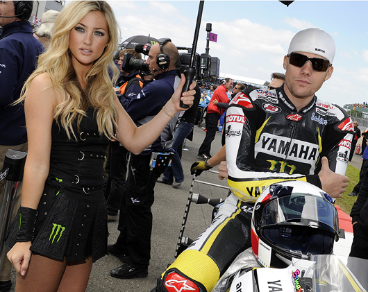 Ben Spies Silverstone MotoGP grid