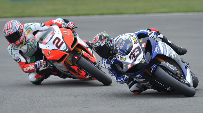 Marco Melandri Leon Camier Donington