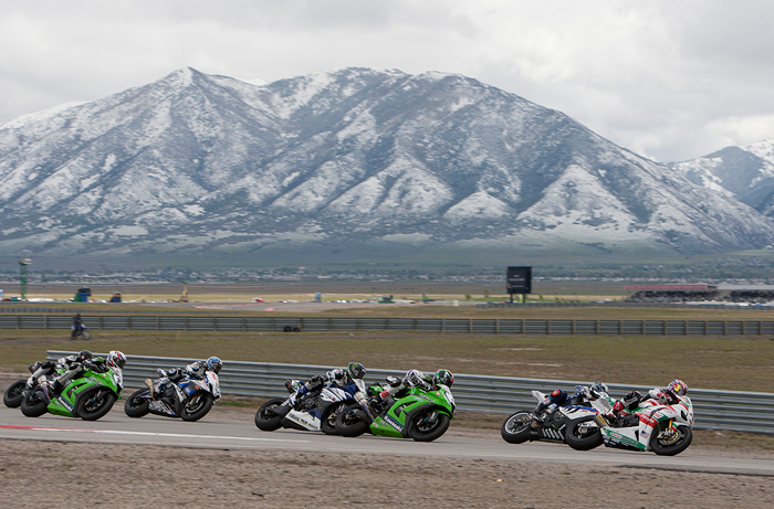 Miller World Superbike race action photo