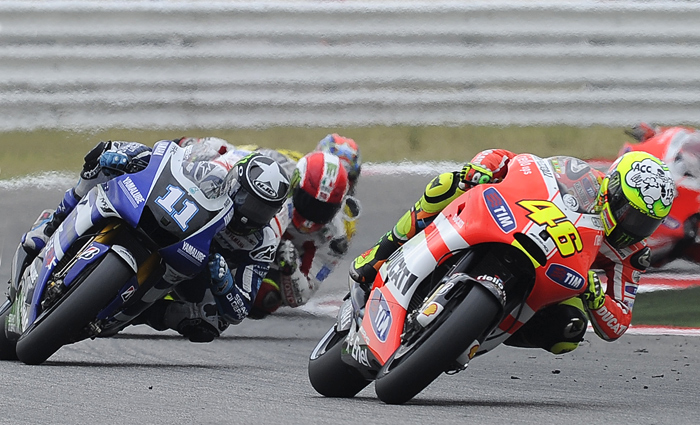 Valentino Rossi, Ben Spies, Maisano