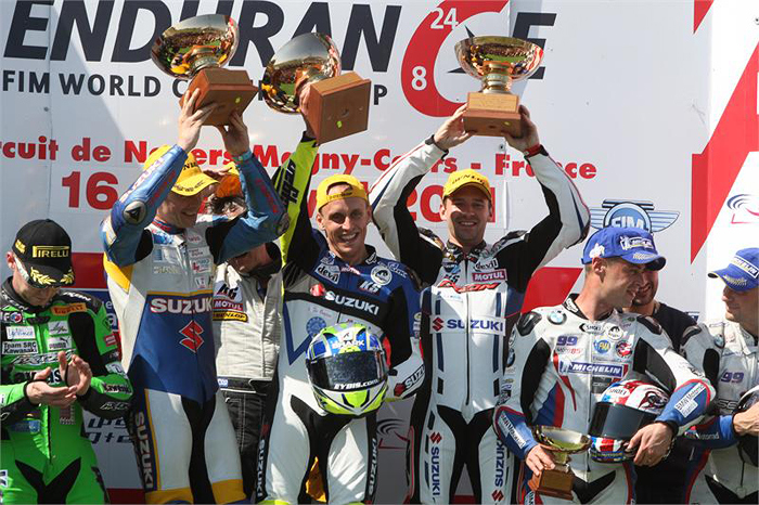 2011 World Endurance Championship 2011 Bol D'Or france podium photo