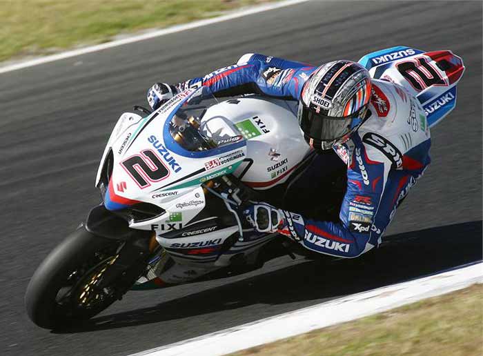 Leon Camier Cresent Suzuki World Superbike