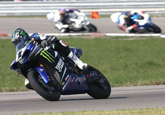 Josh Hayes action New orleans AMA National superbike photo
