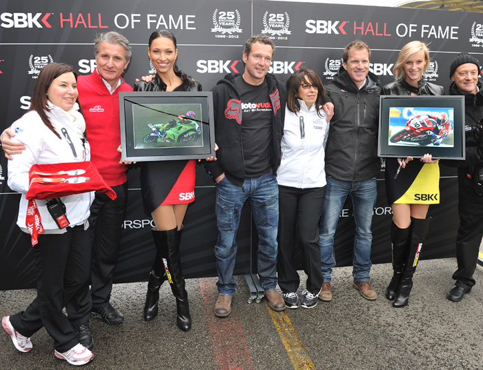 Frankie Chilie, Pier Bontempi SBK Hall of fame Induction Imola 2012