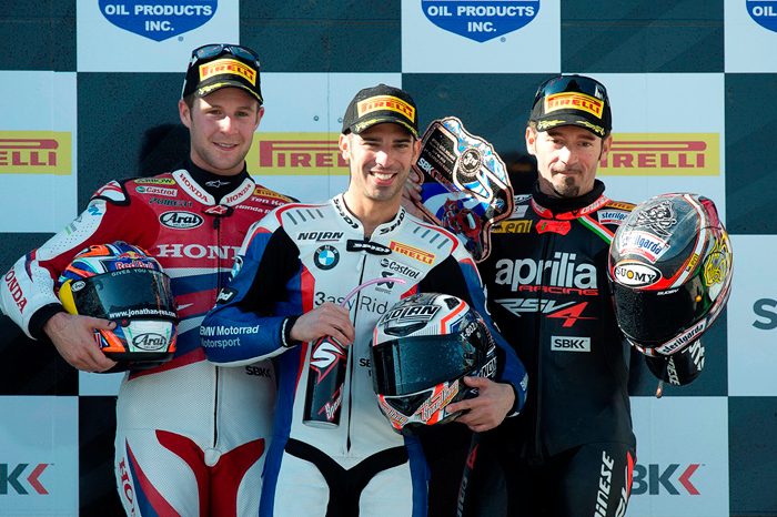 Miller podium race 2