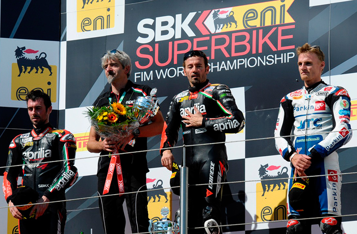 Nurburgring SBK Podium 2012