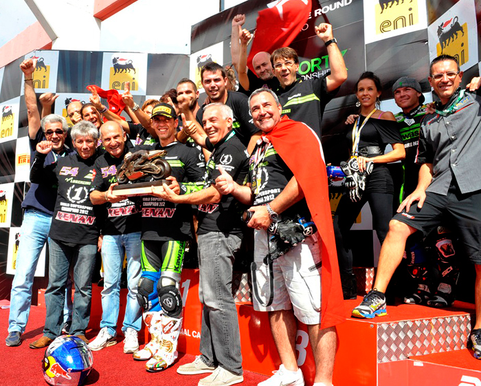 Kennan Sofuoglu Kawasaki Supersport 600 world champion 2012 photo
