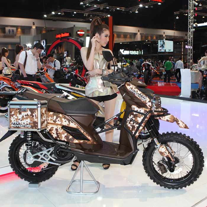Yamaha Adventure Scooter